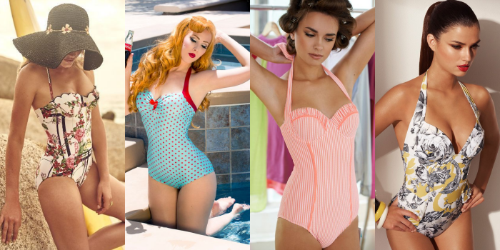 costume de baie retro