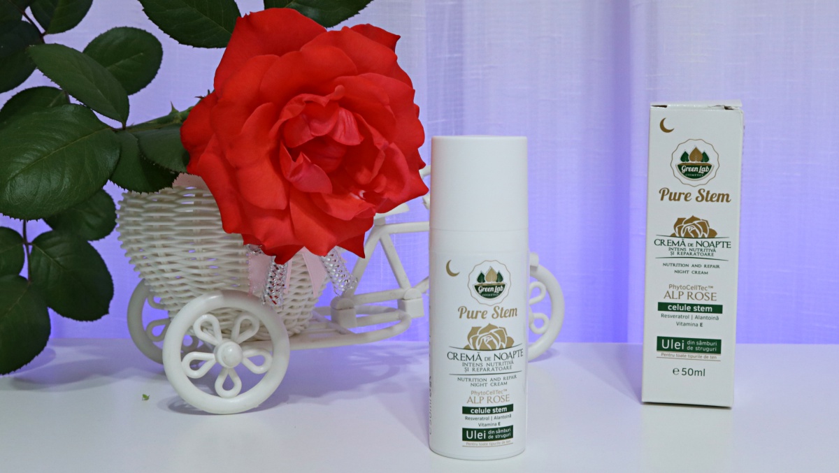 crema de noapte pure stem de la greenlab