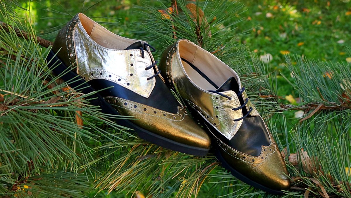 Pantofi Oxford din piele naturala 2